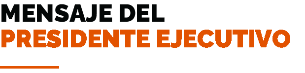 Mensaje del Presinente Ejecutivo