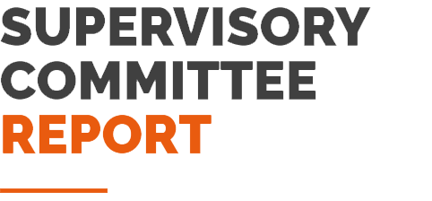 Supervisory Committee Report